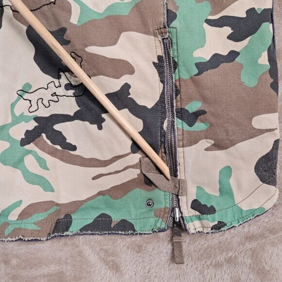 Y2K Triple Five Soul Camouflage Jacket Mens Size M Full Zip Long Sleeve 555 Soul - Picture 5 of 16